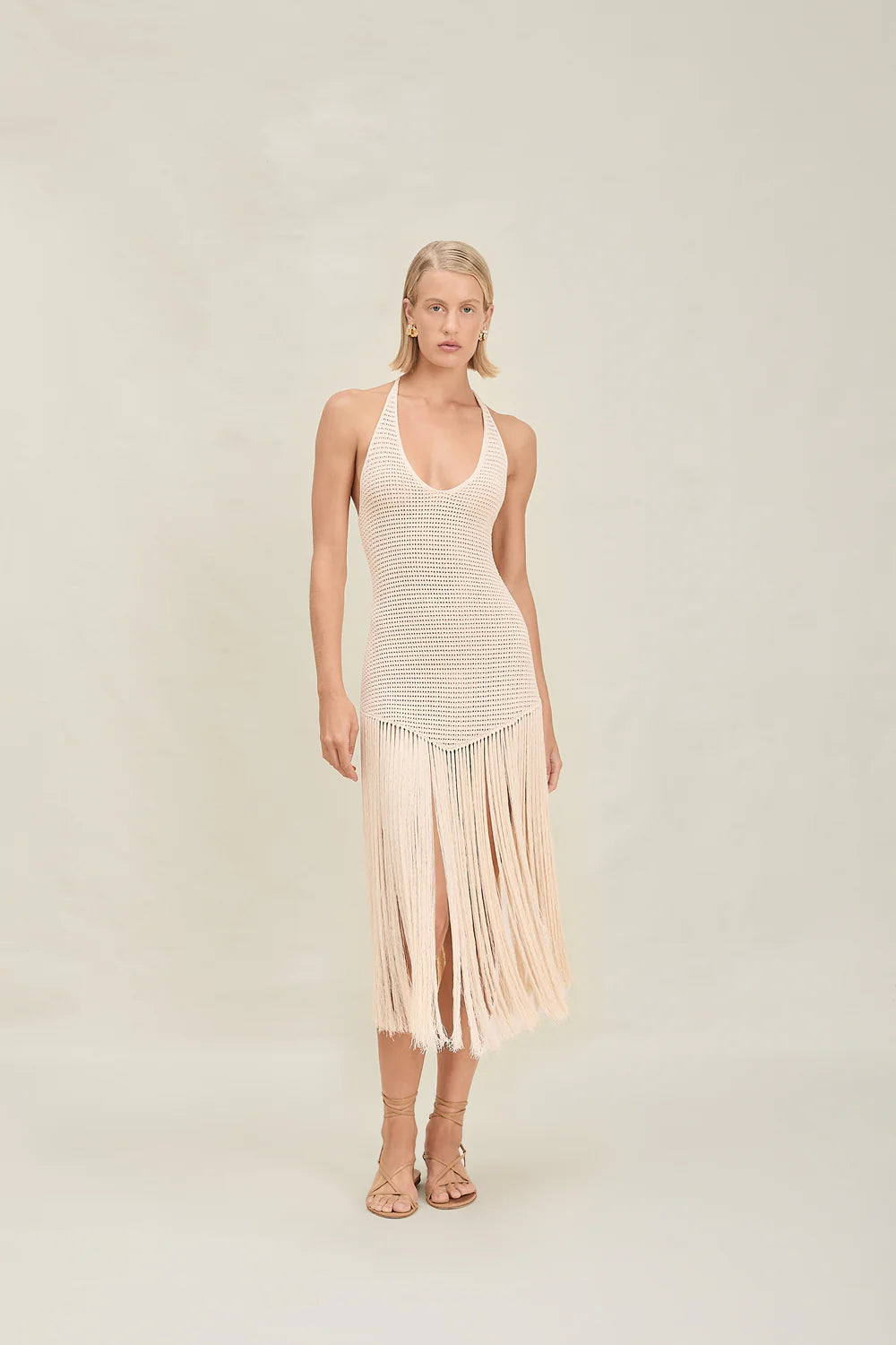 RONNIE DRESS TAN