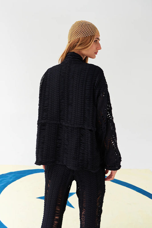 GO WILD & SAVAGE JACKET & PANTS IN BLACK