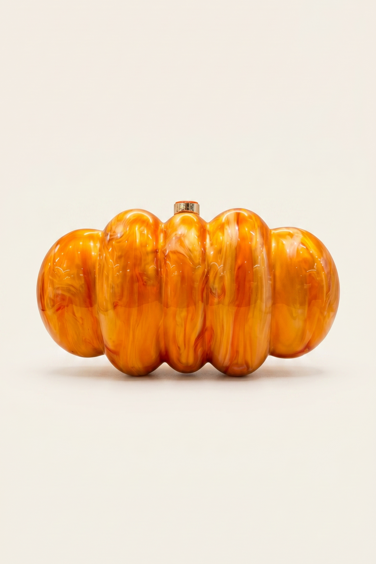 CLUTCH ACRILIC ORANGE