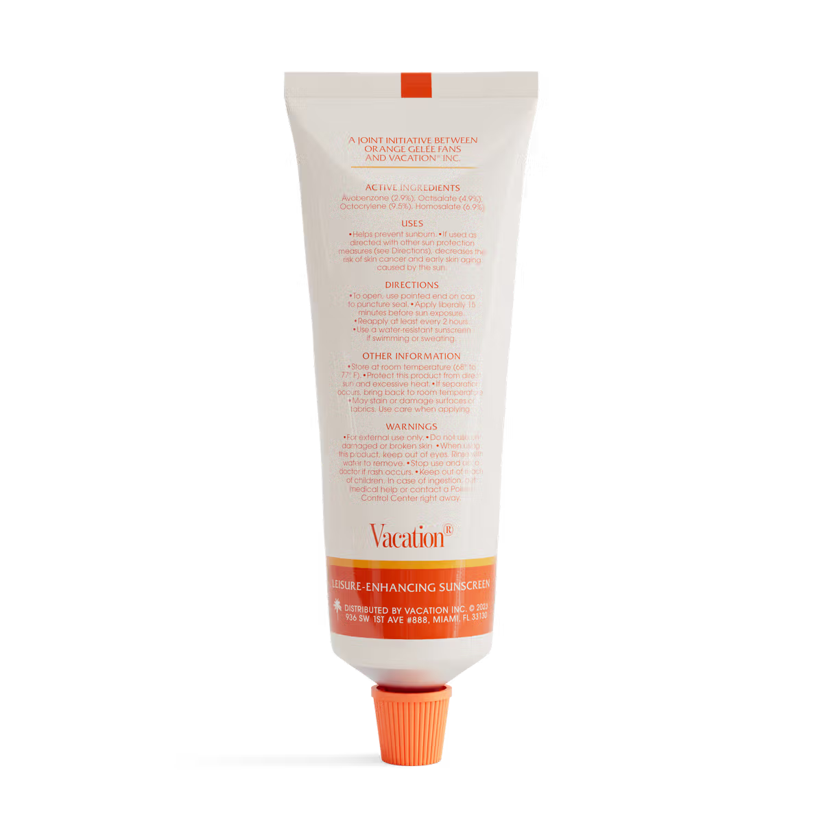 ORANGE GÉELE SPF 30