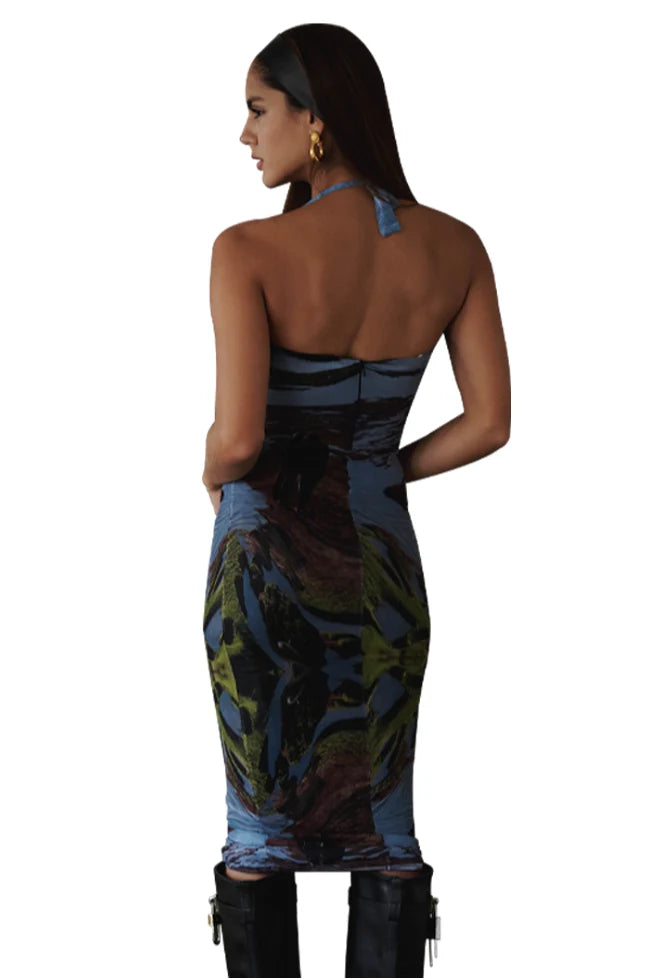 MIDI DRESS - BALI BY MOSS STUDIO