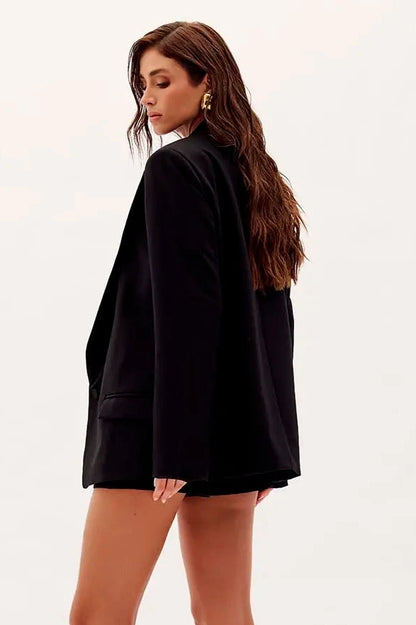 BLAZER CELESTE