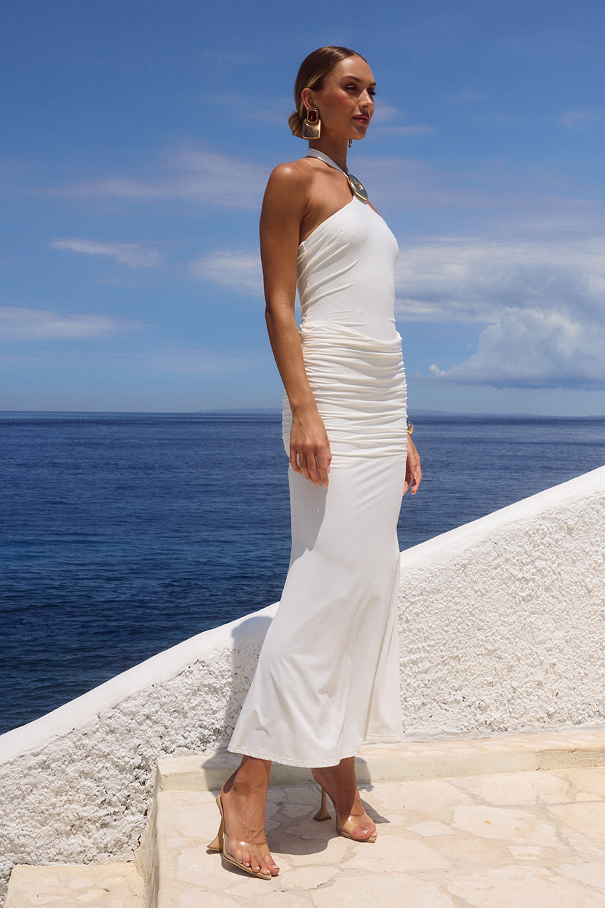 ALOLA WHITE MAXI