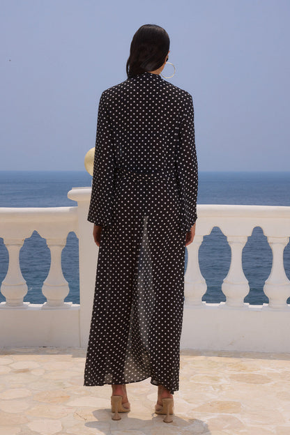 CAMILLE BLACK POLKA