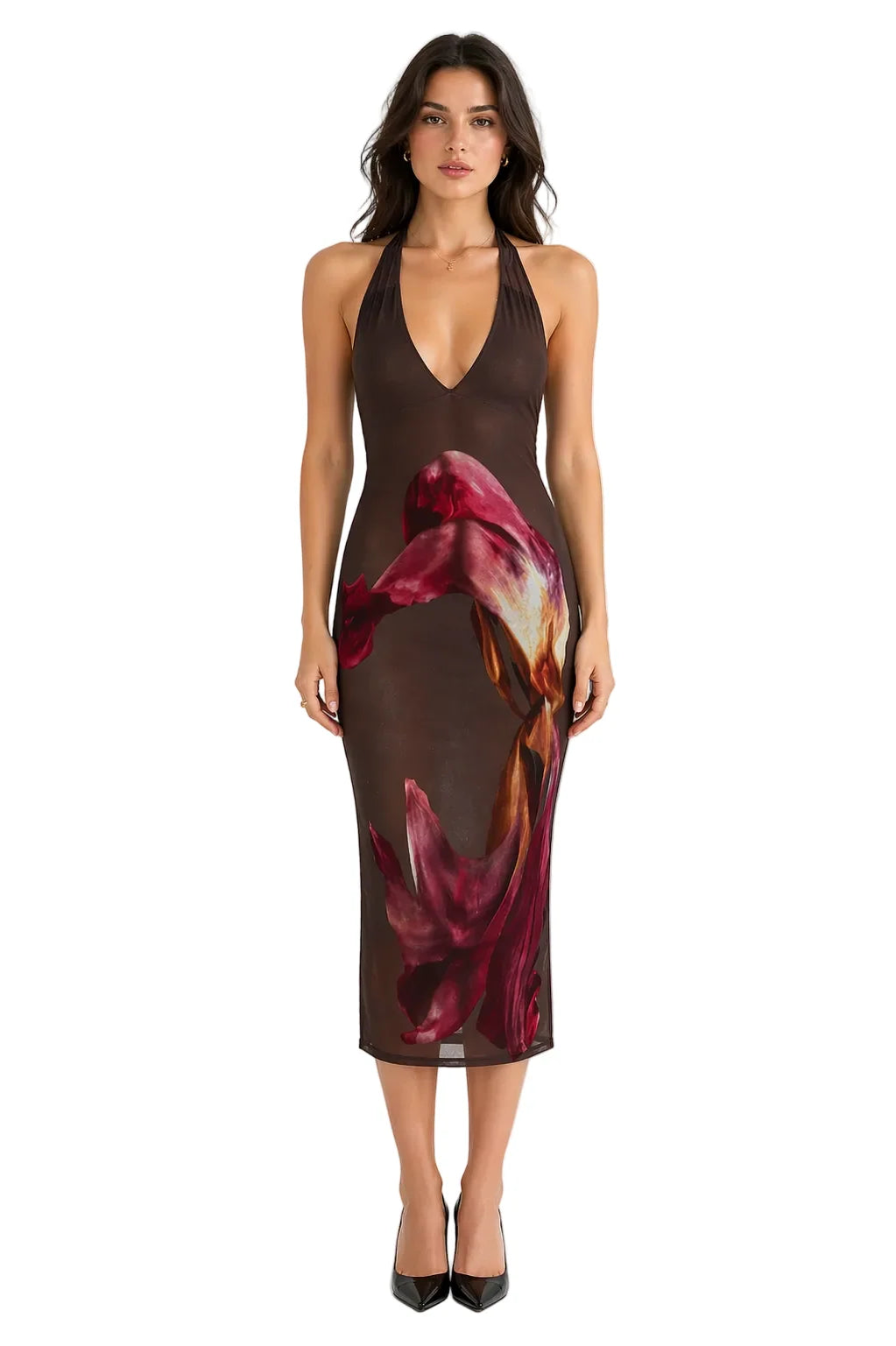 MIDI DRESS - VERNAL BY MOSS STUDIO