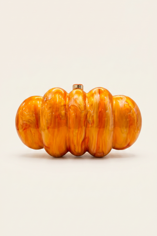 CLUTCH ACRILIC ORANGE