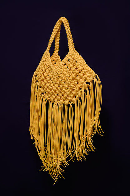 THE MINI IKIGAI TOTE IN YELLOW