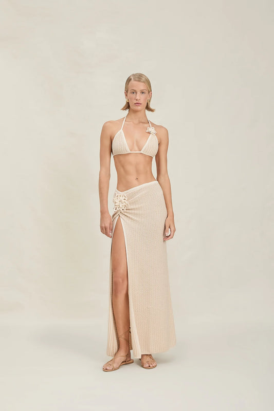 MAGNOLIA SKIRT OAT MILK