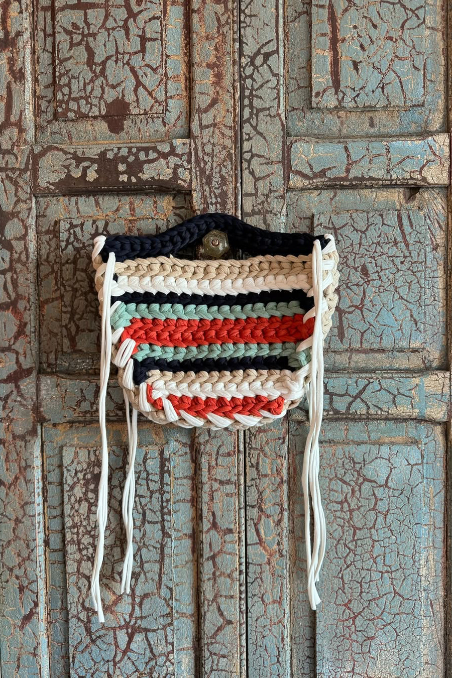 ALLEGRA STRIPE BASKET