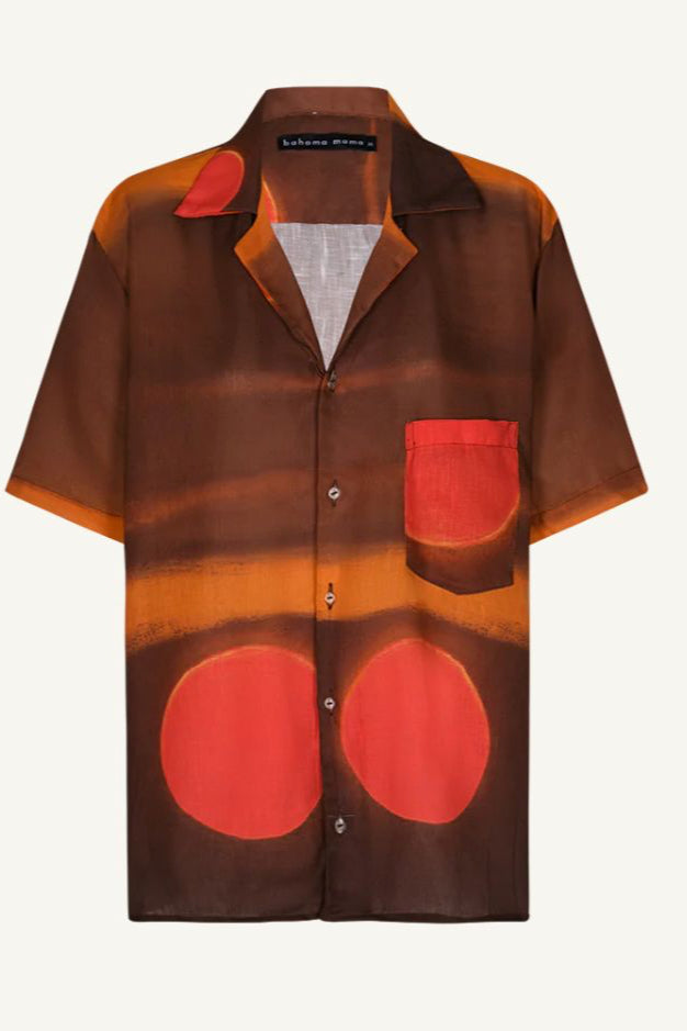 BAHAMA MAMA SHIRT RED MOON