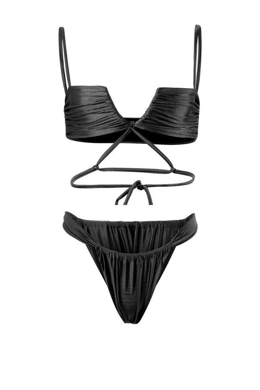 ELEONOR SET SILKY BLACK