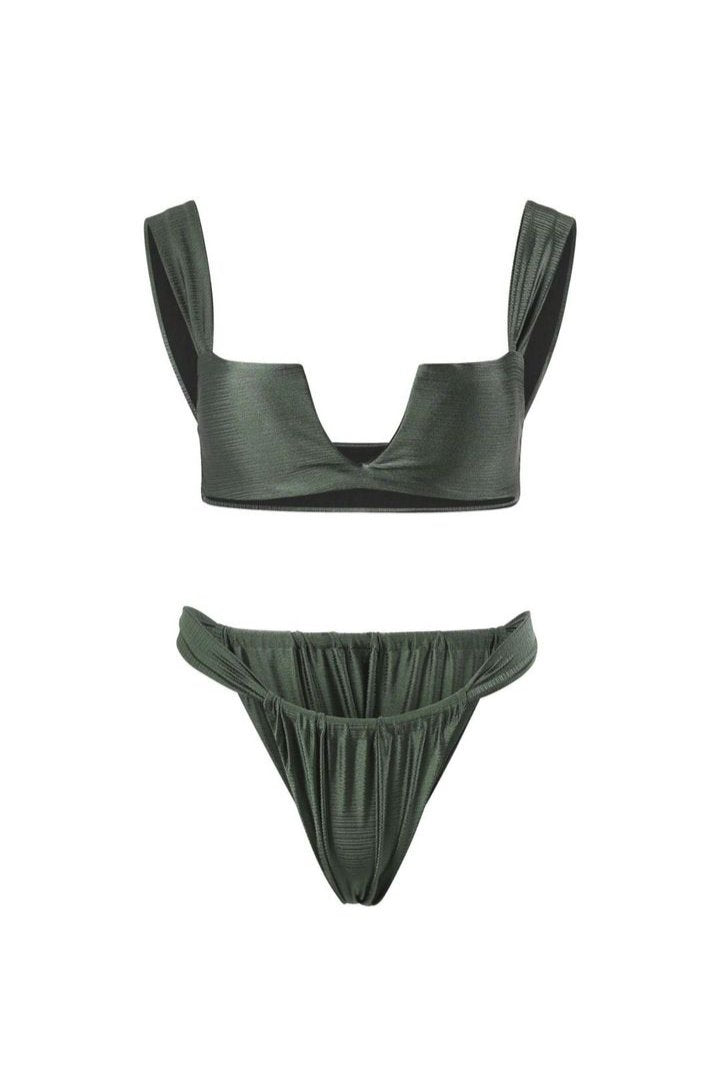 ANA NERA SET DARK GREEN