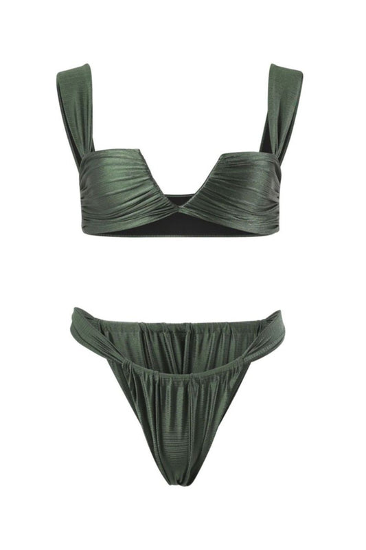 ANA BRETAÑA SET DARK GREEN