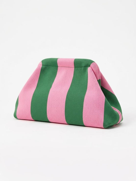 BEACH NECESER - PINK/GREEN