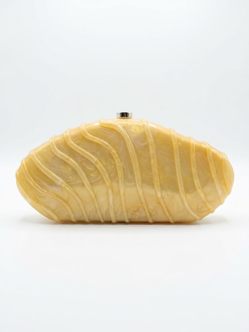 CLUTCH ACRILIC - YELLOW