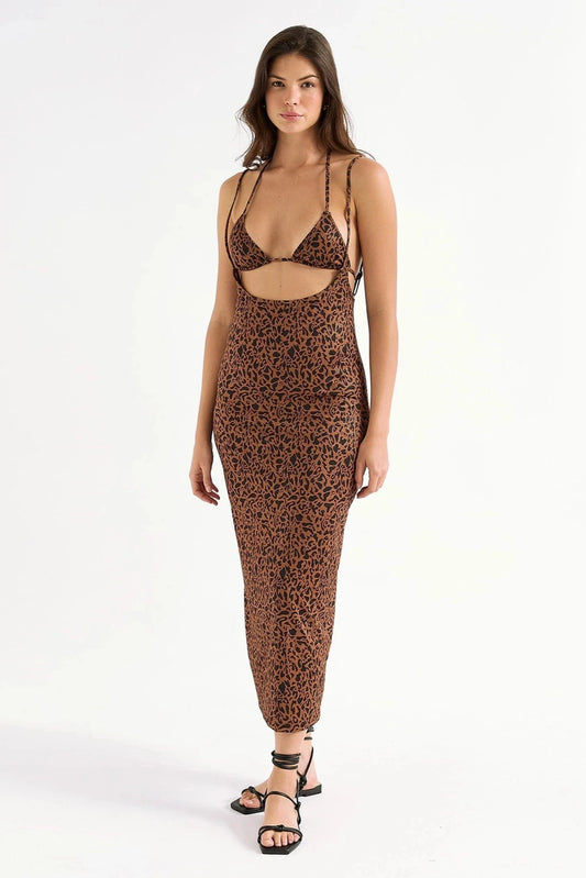 DACY LONG SKIRT FELINE